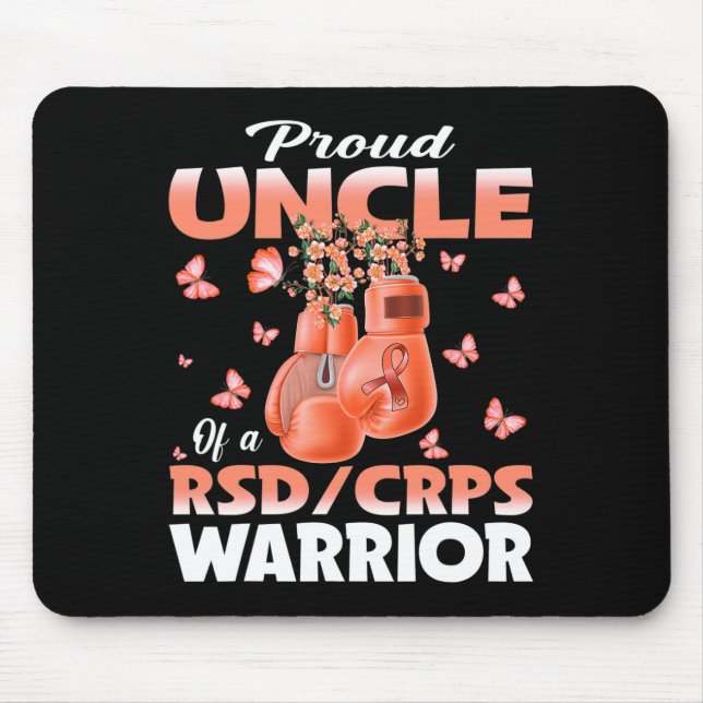 Stolze Onkel eines Rsd-Crps-Krieger-Bewusstseinsbo Mousepad (Vorne)