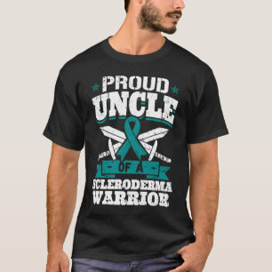 Stolze Onkel eines Skleroderma Kriegererkennungsri T-Shirt
