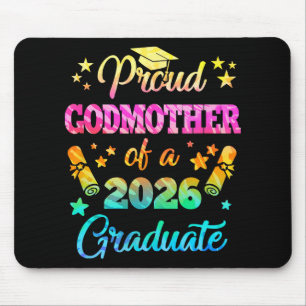 Stolze Patentante eines Cl von 2026 Absolvent Seni Mousepad