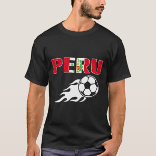 Stolze peruanische Fußballfans Trikot peruanische T-Shirt