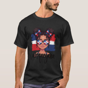 Stolze Quisqueyana Dominikanische Republik Flagge T-Shirt