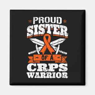 Stolze Schwester eines Crps-Krieger Rsd-Bewusstsei Magnet