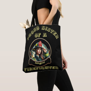 Stolze Schwester eines FeuersKämpfe Fantasie W Tasche