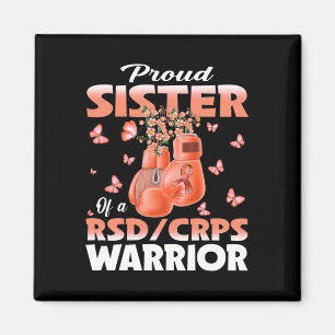 Stolze Schwester eines Rsd Crps Krieger Bewusstsei Magnet