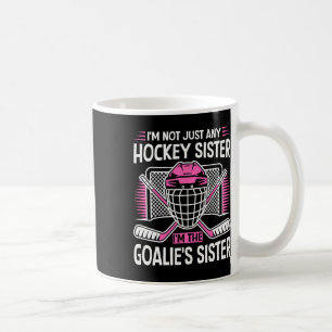 Stolze Schwester Eishockey Torwart Spieler Sport M Kaffeetasse