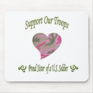 Stolze Schwester Mousepad