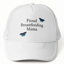 Stolze stillende Mutter Blue Butterflies