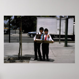 Stolze Studenten, Santiago, Chile Poster