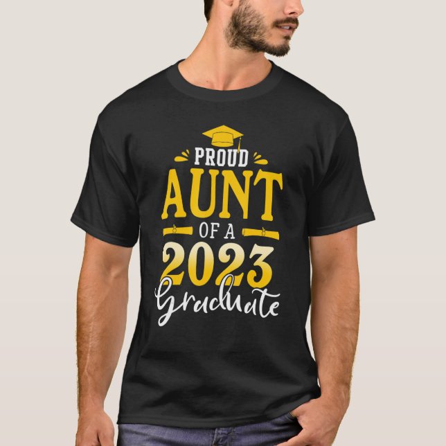 Stolze Summe eines Abschlusses 2023 T-Shirt (Vorderseite)