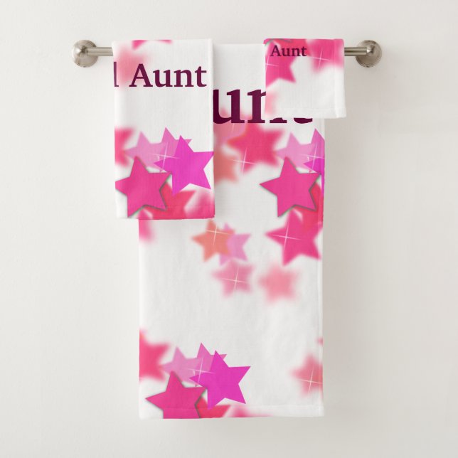 Stolze Tante Badhandtuch Set (Insitu)