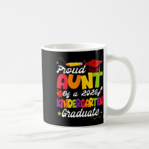 Stolze Tante eines 2026er Kindergartenabsolventen  Kaffeetasse