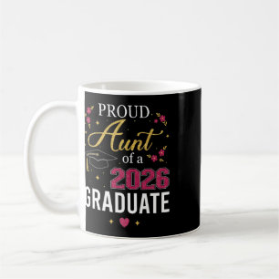Stolze Tante eines Absolventen der Klasse 2026 für Kaffeetasse