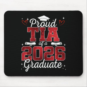 Stolze Tante eines Absolventen der Klasse 2026 Sen Mousepad