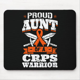 Stolze Tante eines CRPS-Kämpfers RSD-Bewusstseinsb Mousepad