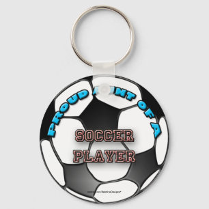 Stolze Tante eines Fußballspielers Schlüsselanhäng Schlüsselanhänger