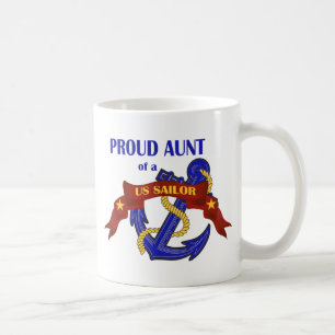 Stolze Tante eines US-Seemanns Kaffeetasse