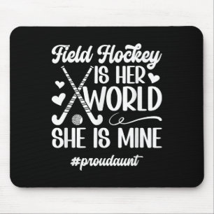 Stolze Tante Field Hockey Tante Einer Field Hockey Mousepad