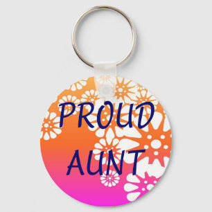 Stolze Tante Keychain Schlüsselanhänger