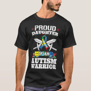 Stolze Tochter eines Autismus Kriegers Kanner Awar T-Shirt