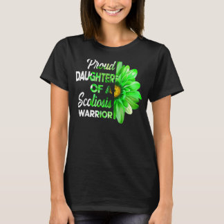 Stolze Tochter eines Scoliose-Kriegers, grünes Ban T-Shirt