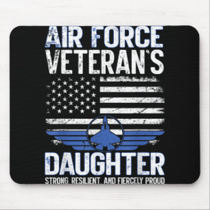 Stolze Tochter eines Veteran-Tochter-Vetter der Lu Mousepad