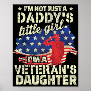 Stolze Tochter eines Veteranen, Veteranen-Day Vete Poster