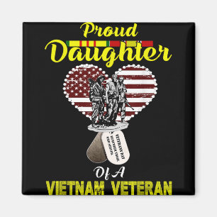 Stolze Tochter eines vietnamesischen Veteranen T-S Magnet