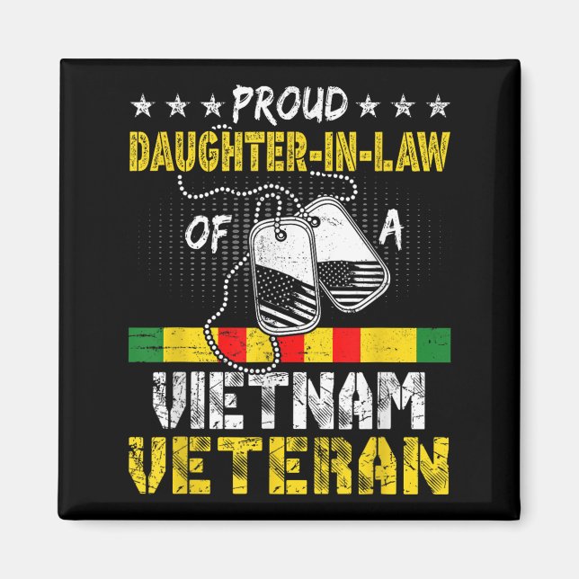 Stolze Tochter im Gesetz eines vietnamesischen Vet Magnet (Vorne)
