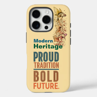Stolze Tradition, kühne künftige Gestaltung der Fi iPhone 16 Pro Hülle