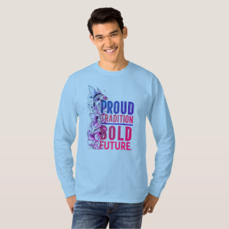 Stolze Tradition, kühne zukünftige Gestaltung der T-Shirt