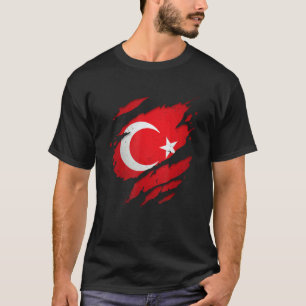 Stolze türkische Tornado-Flagge T-Shirt