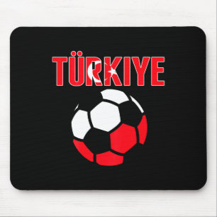 Stolze Türkiye Fußballfans Jersey - Türkei Footbyl Mousepad