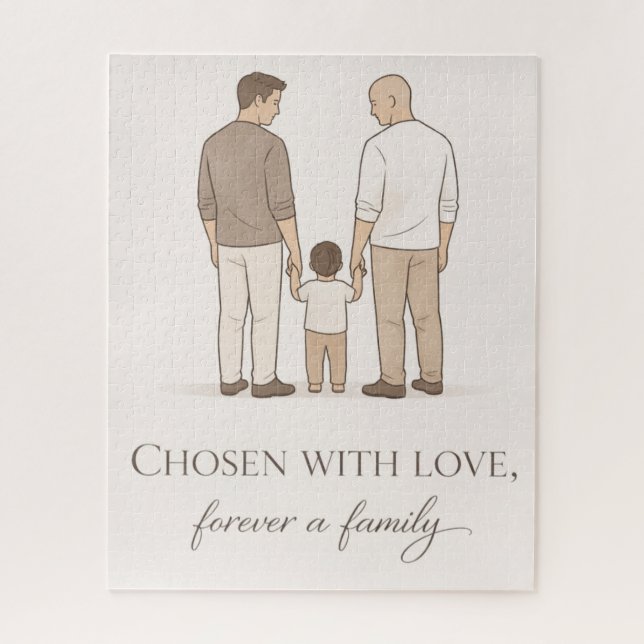 stolze Väter LGBTQ (Vertikal)