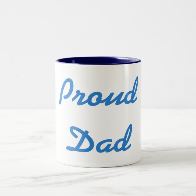 Stolze Vater-Tasse Zweifarbige Tasse (Mittel)