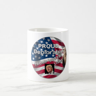 STOLZE VERURTEILUNGSWÜRDIGE TRUMPF-WÄHLER-TASSE KAFFEETASSE