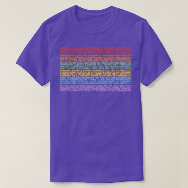 Stolze Weltbürger T-Shirt (Design vorne)