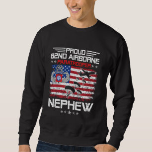 Stolzer 82. Luftlandedivision Fallschirmspringer N Sweatshirt