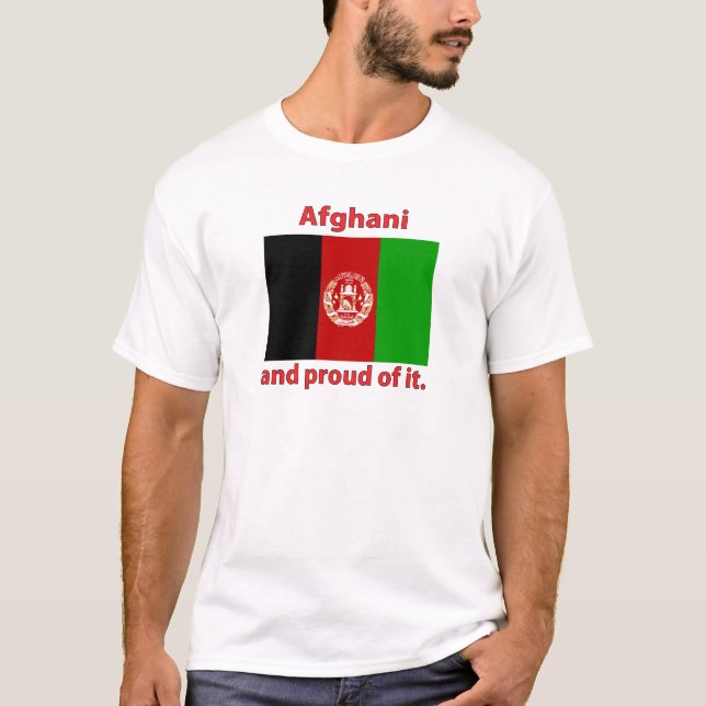 stolzer afghanischer T - Shirt (Vorderseite)