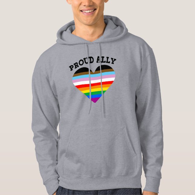 Stolzer Allesfortschritt Hoodie (Vorderseite)