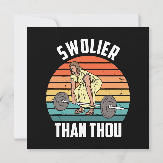 Stolzer als du einladung (Vorderseite)