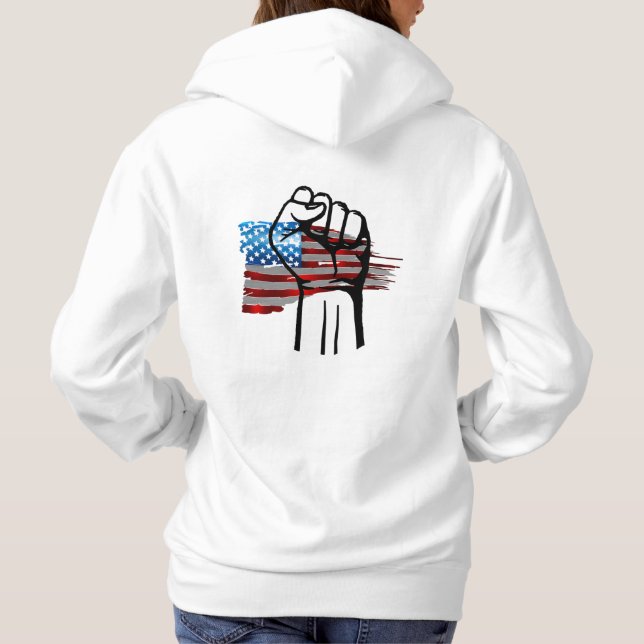 STOLZER AMERIKANER HOODIE (Rückseite)