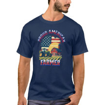 Stolzer amerikanischer Landwirt