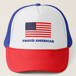 Stolzer Amerikanischer Trucker-Hut Truckerkappe