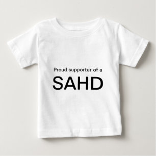 Stolzer Anhänger von a, SAHD Baby T-shirt