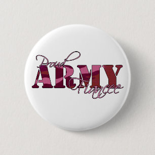 Stolzer Armee-Verlobt-Knopf Button