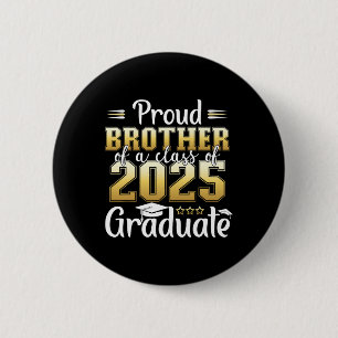 Stolzer aus einem Cl von 2025 Graduate Abschluss Button