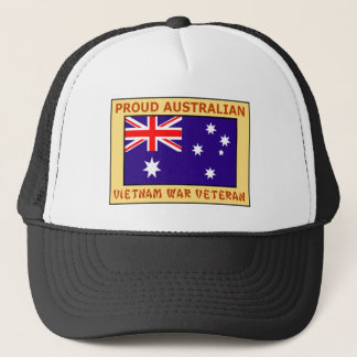 STOLZER AUSTRALISCHER VIETNAMKRIEG-TIERARZT TRUCKERKAPPE