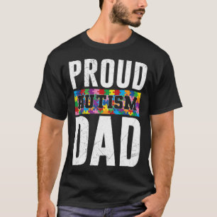 Stolzer Autism-Vater Awareness autistisches Kind T-Shirt