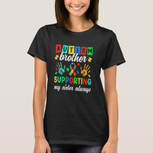 Stolzer Autismus-Bruder eines Autismus-Krieger-Bru T-Shirt