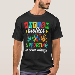 Stolzer Autismus-Bruder eines Autismus-Krieger-Bru T-Shirt